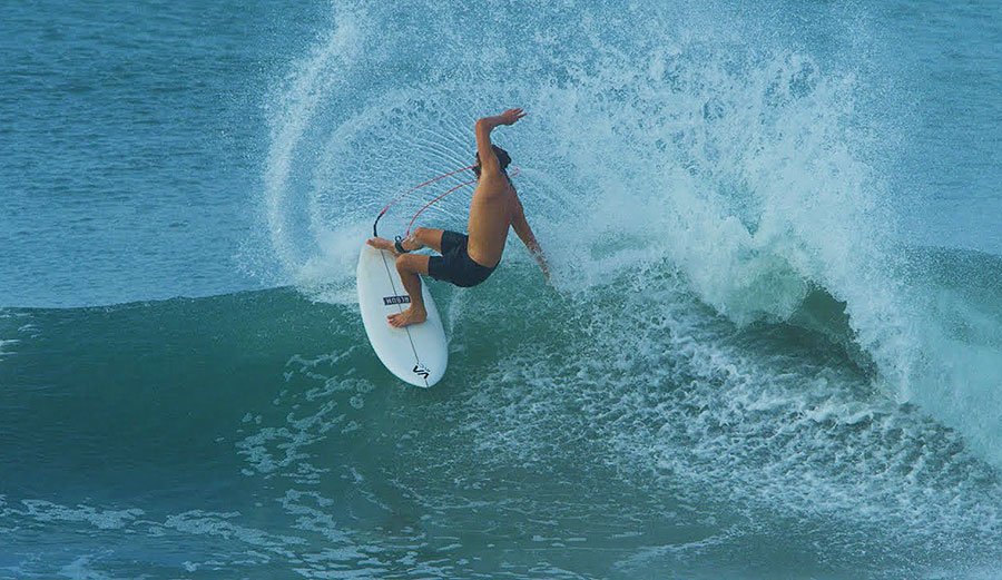 Asher Pacey surfing
