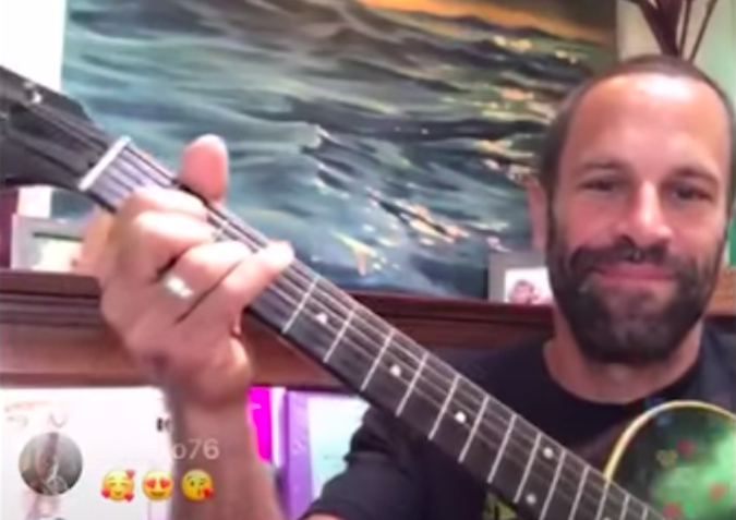 Listen to Jack Johnson Jam Out From His Living Room in Special Stay-at-Home Performance