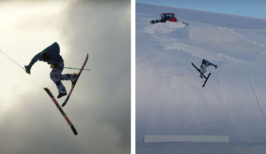 Skiing wipeouts
