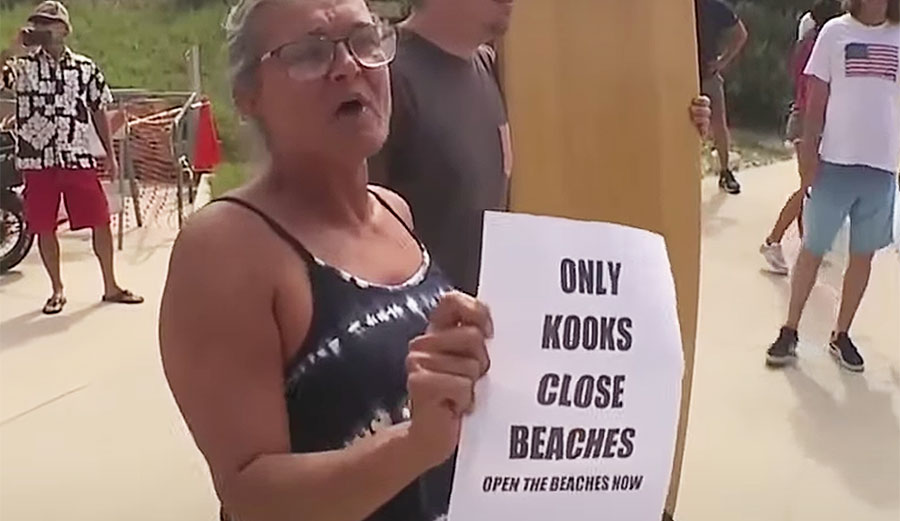 beach closures