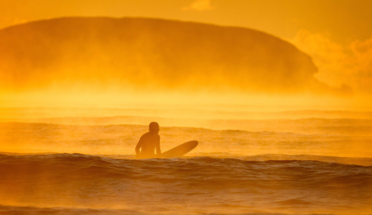 Sunrise Surfer Smoky Haze