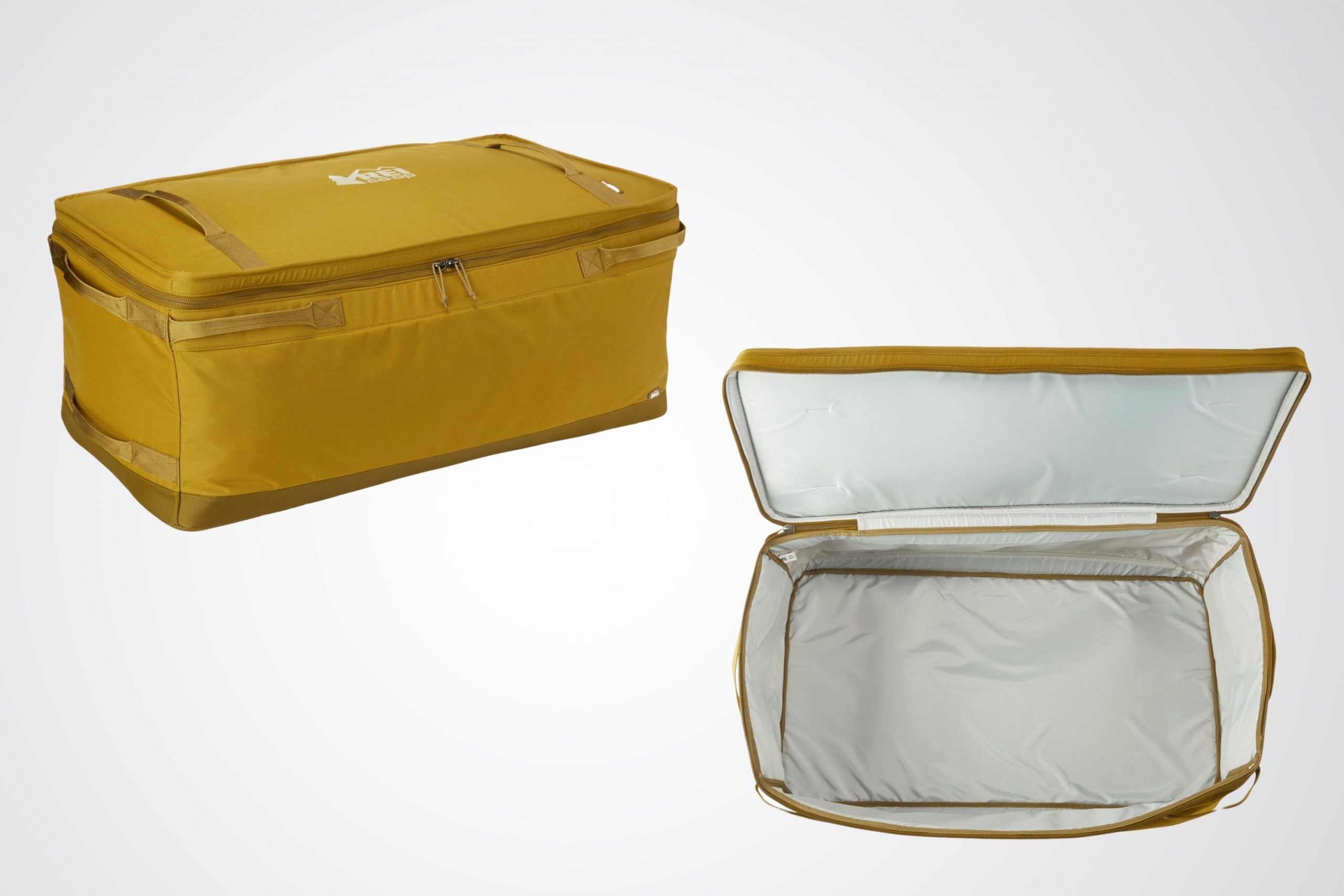 REI Co-op Trailgate Gear Bin in golden olive