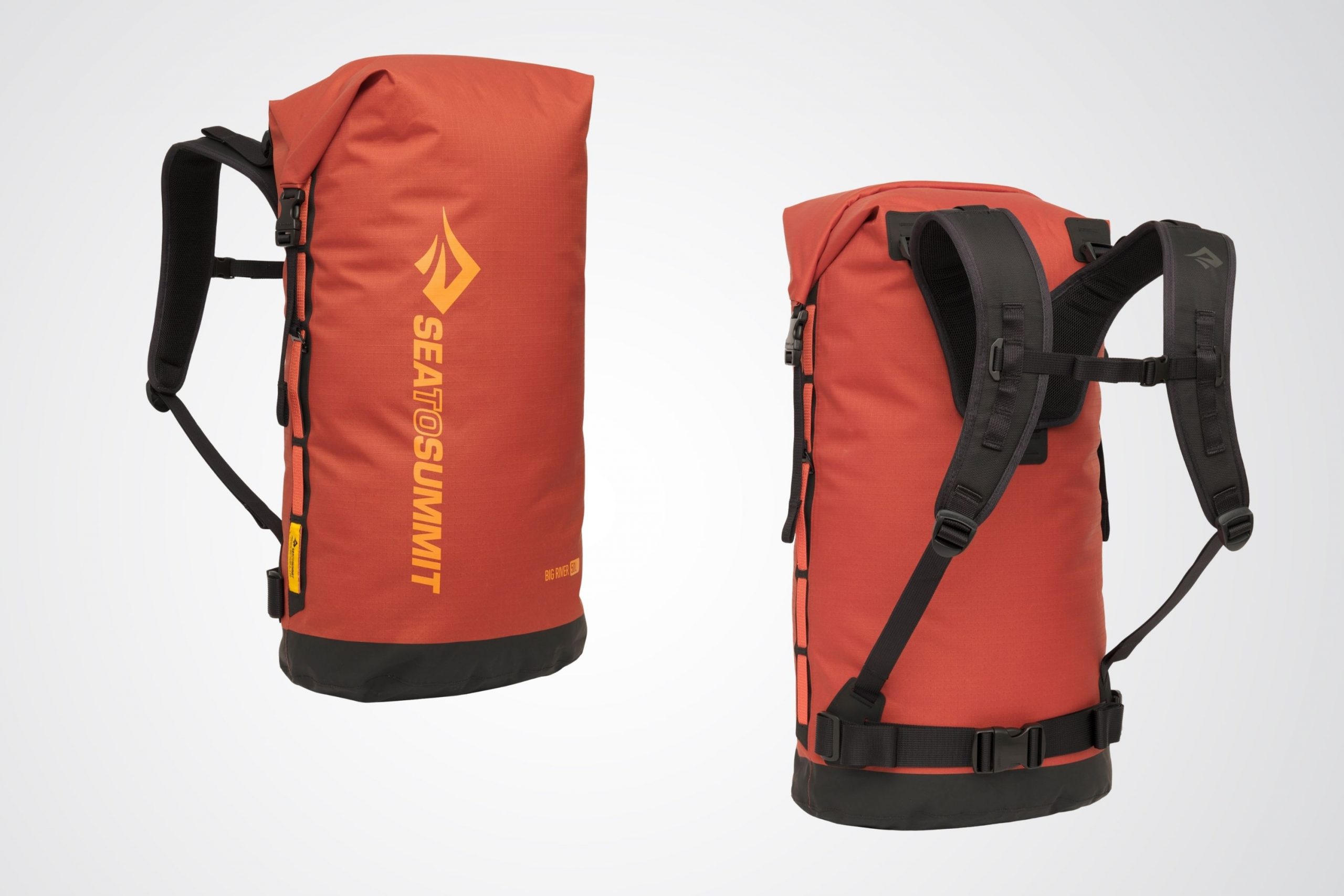 Sea to Summit Big River Dry Pack 50L in picante red