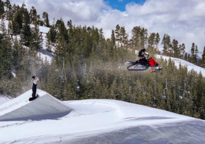 This Guy Is In Trouble For Snowmobiling Keystone's Terrain Park During Quarantine