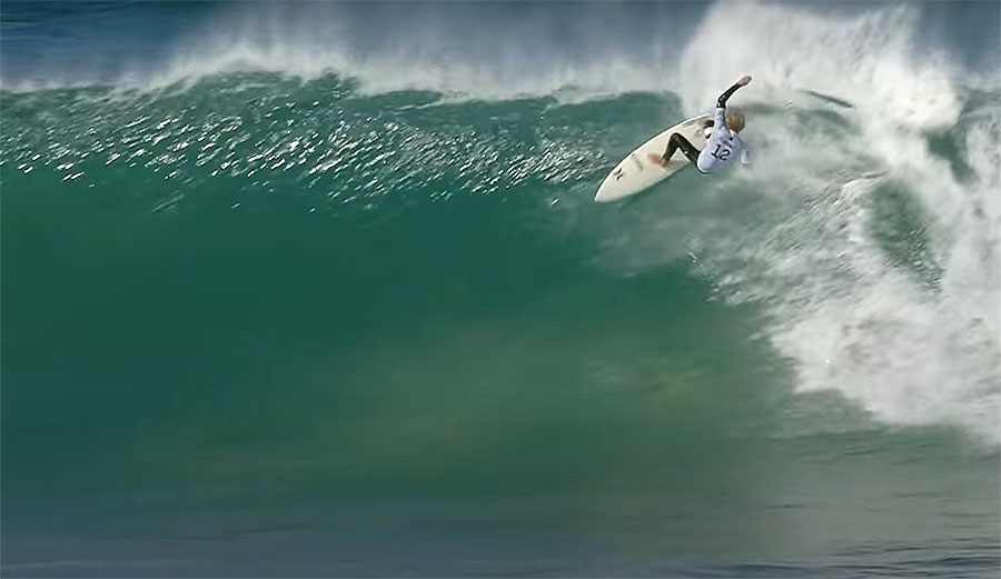 John John Florence surfing