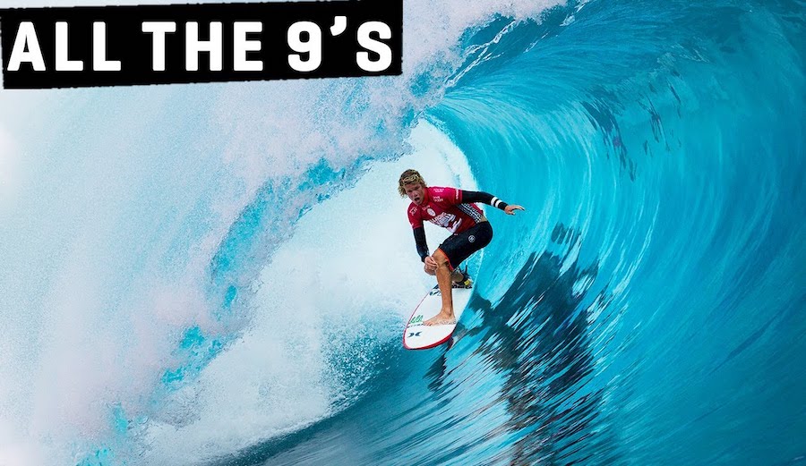 A Look Back at the 2014 Pro Tahiti and Every Score That Went Above a 9
