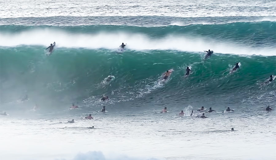 Pipeline surfing with Jamie O'Brien