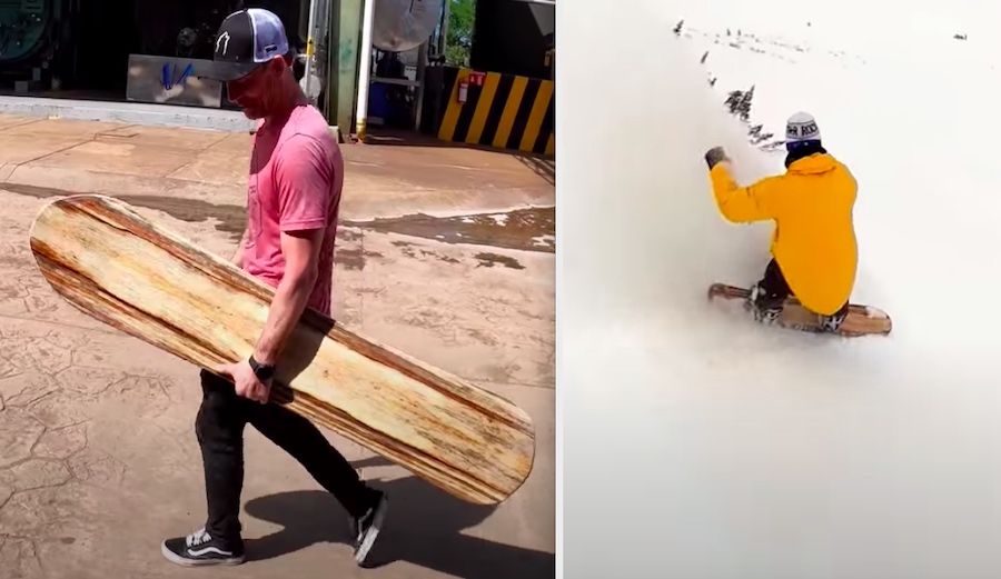 This Snowboard Built From the Agave Plant Is Beautiful and Rides Okay Too