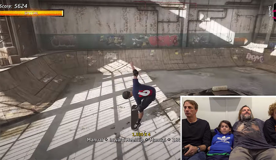Tony Hawk Pro Skater with Jack Black
