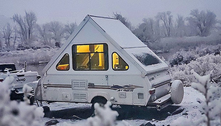 This A-Frame Camper is an All-Weather Adventurer's Dream