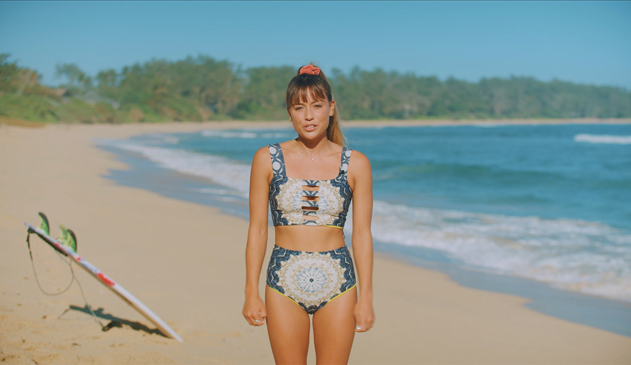 Tia Blanco Beach Workout