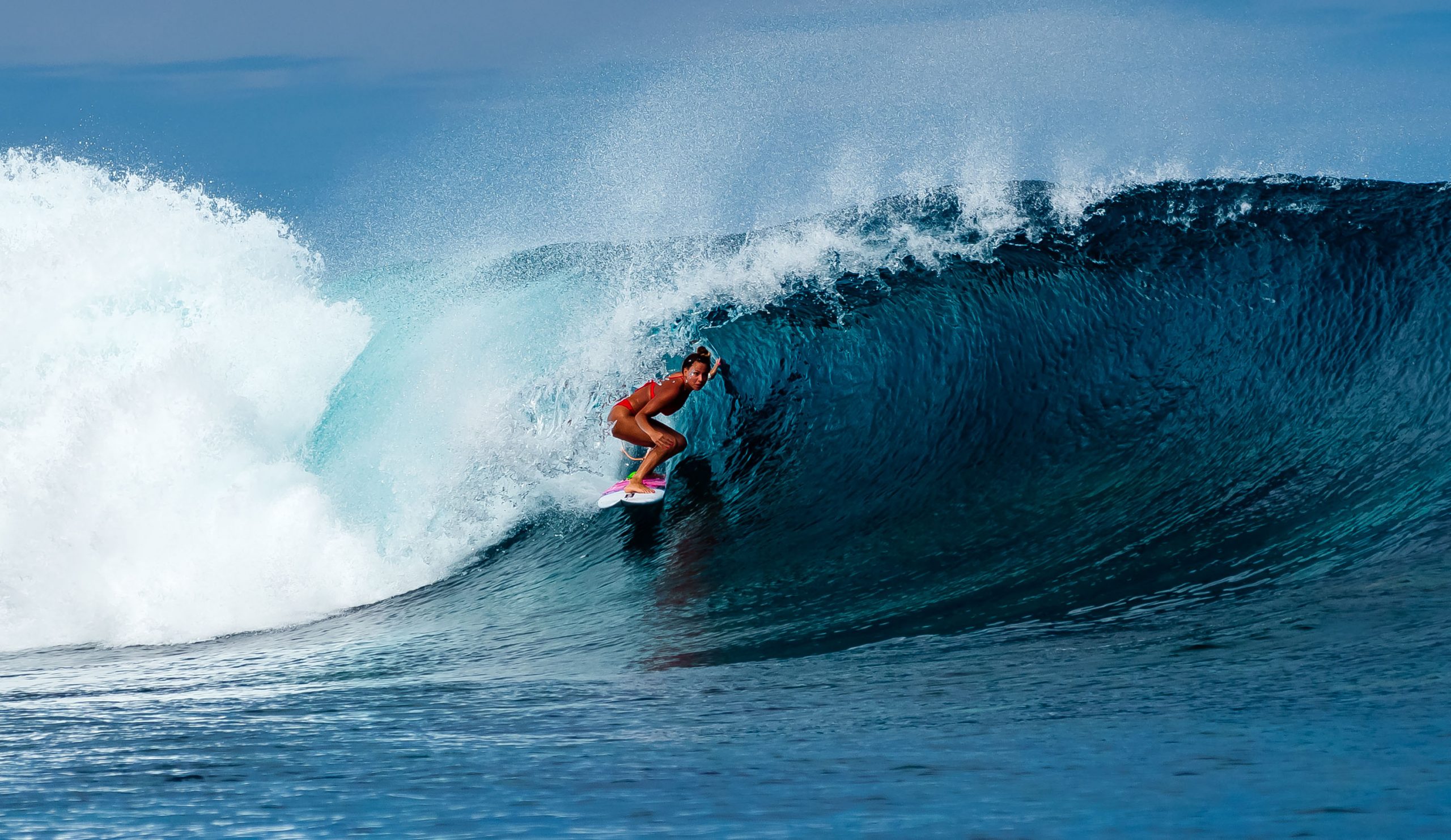 Tia Blanco Surf Barrel Photo: Justin Jung