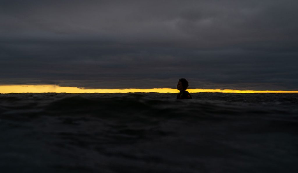 George Floyd paddle out