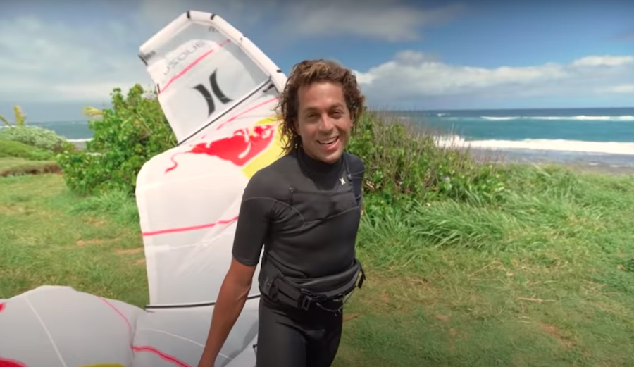 Here's Kai Lenny Showing Off His Athleticism With 4 Wind Sports in One Day
