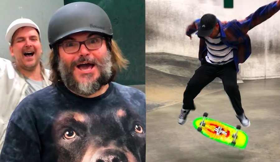Jack Black Yelling at Skaters to 'Do a Kickflip' Is Just Good Comedy