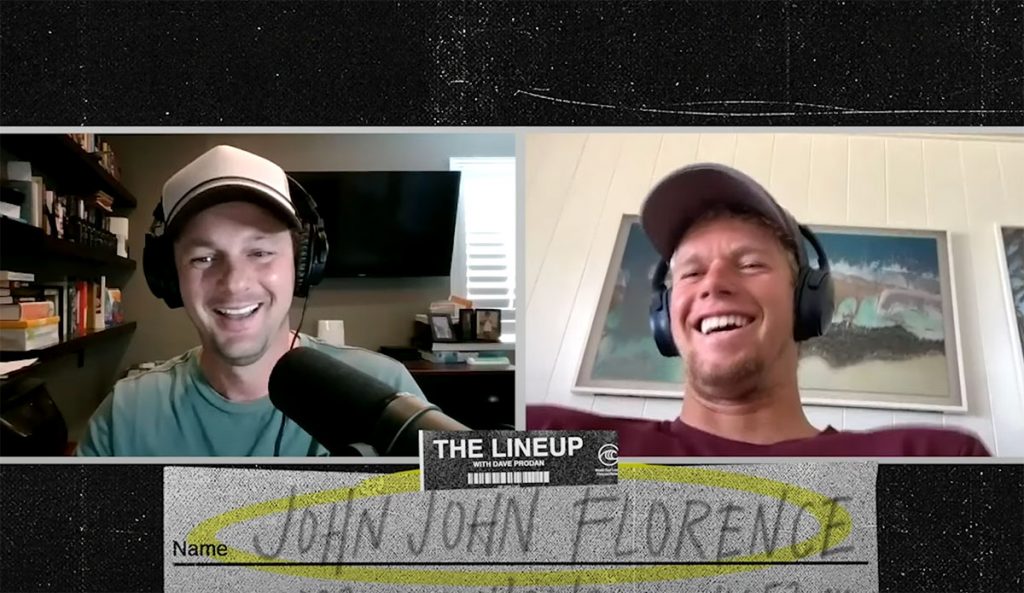 John John Florence on WSL podcast