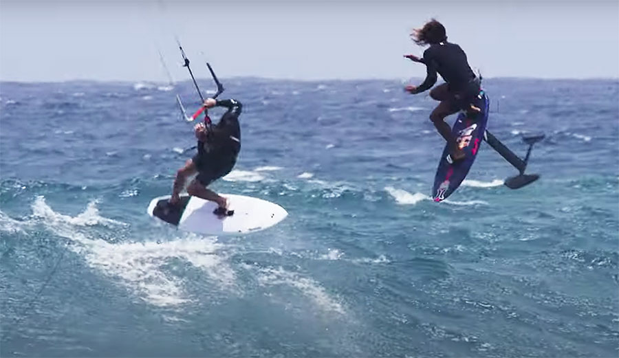 Kia Lenny surf with Jesse Richman