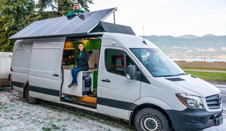 Check Out the Solar Power Setup on This Slick Home on the Road