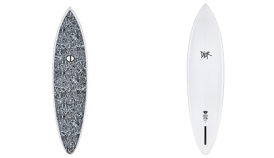 Stussy Dior surfboard