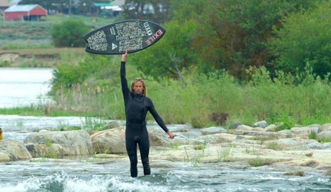 Skim River: Blair Conklin Surfs America's Best River Waves Finless