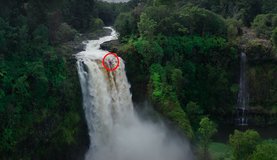 Dane Jackson and Other Whitewater Kayakers Have Been Running the Big Island's Waterfalls