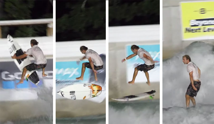 Fingerflip surfing