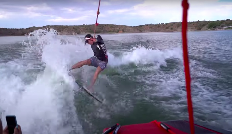 Jamie O'Brien Goes Wake Surfing with the UFC's Cowboy Cerrones in New Mexico