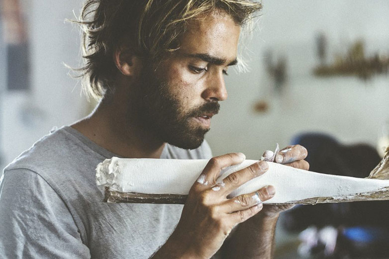 Johny Vieira surf art