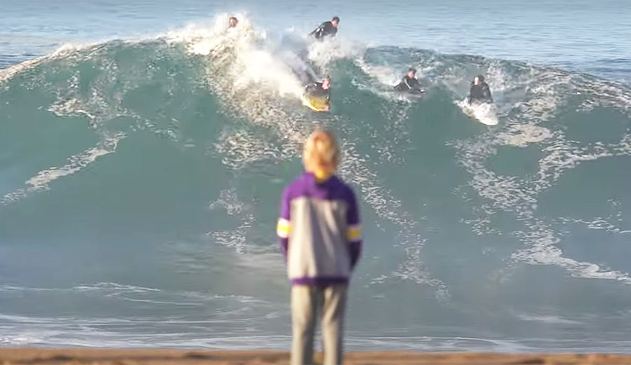 Surfing at the Wedge