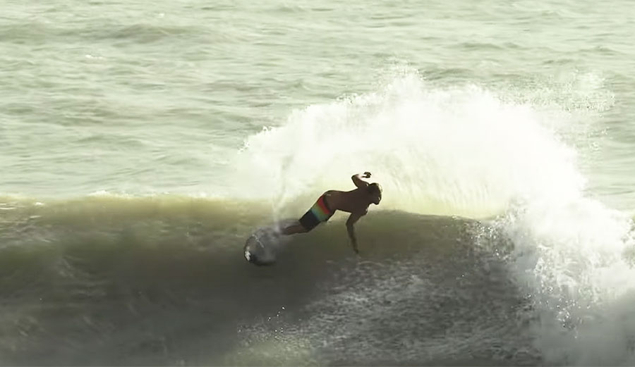 Italo Ferreira surfing in Brazil