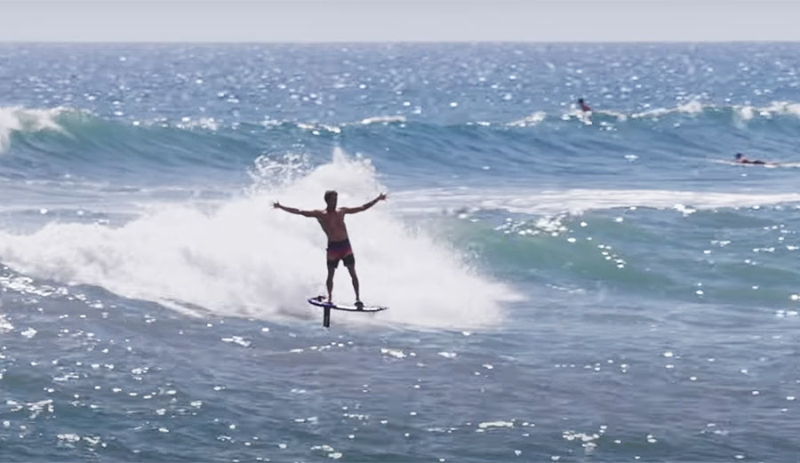 Kai Lenny Foil surfing