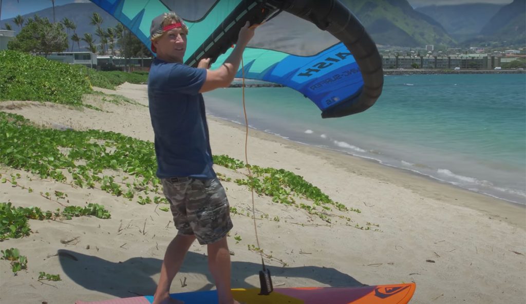 Robby Naish Wing surfing