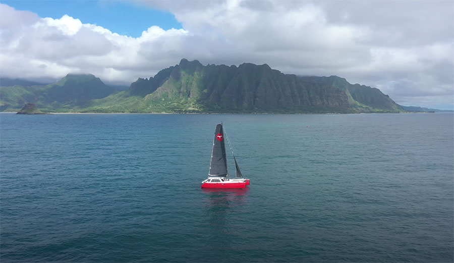 John Florence sailboat