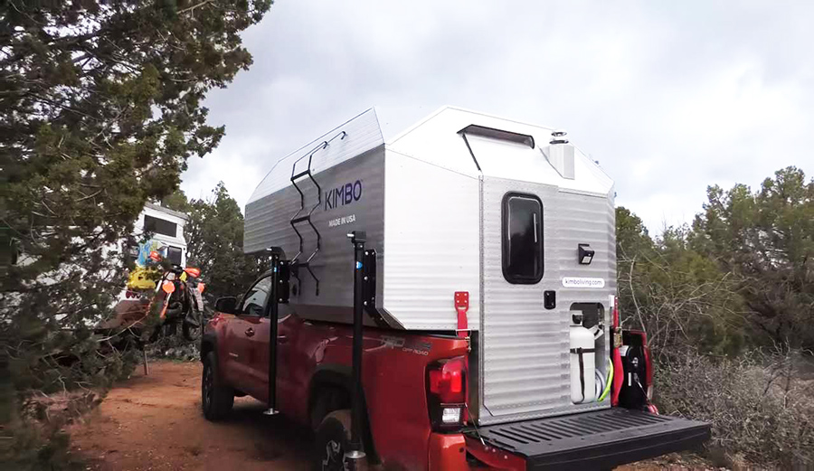 Have a Look at This Space-Ship Looking Truck Camper Built for Surf and Snow Adventures