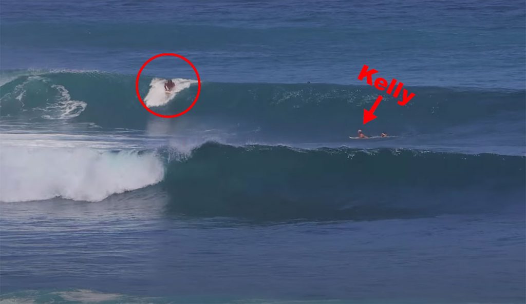 Kelly Slater at Uluwatu