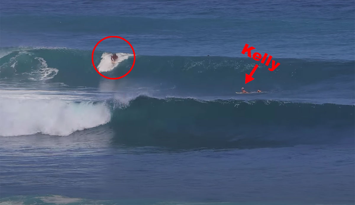 Kelly Slater at Uluwatu