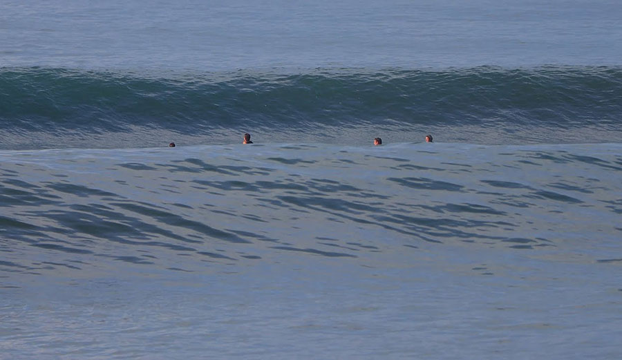 Surfing at Keramas
