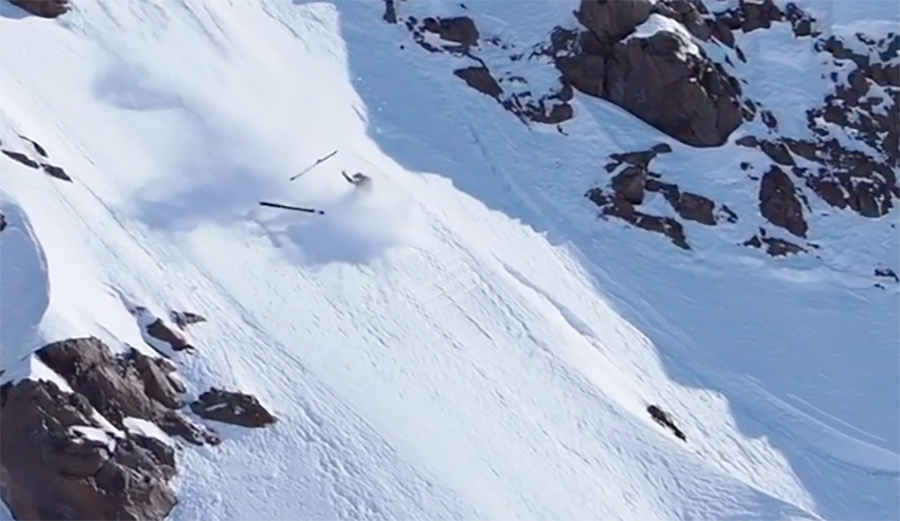 This Could Quite Possibly Be the Worst Wipeout You've Ever Seen on Snow