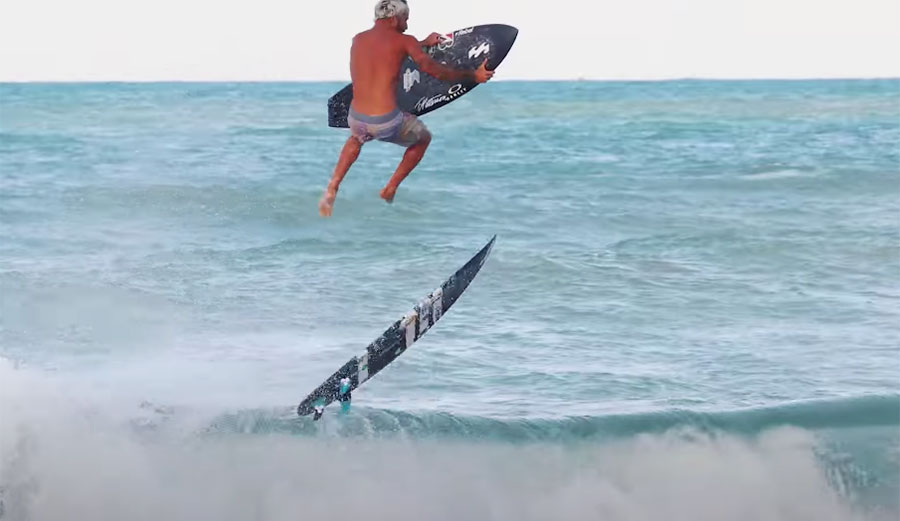 Italo Ferreira surfing in Brazil