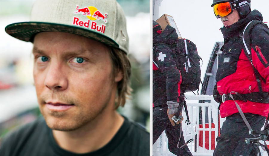 Travis Rice and the Jackson Hole Ski Patrol