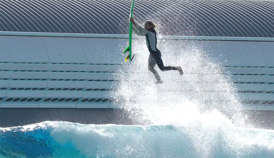 jacob szekely doing a superman air at the Wave Park