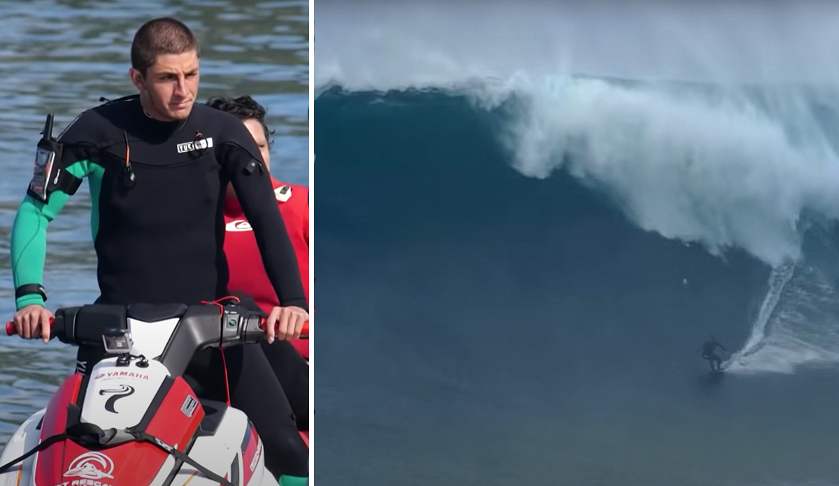 António Laureano, Nazare, tow surfing,