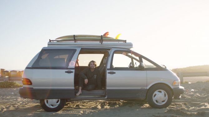 Jay Nelson Builds a Pop Top Camper on a 1994 Toyota Previa