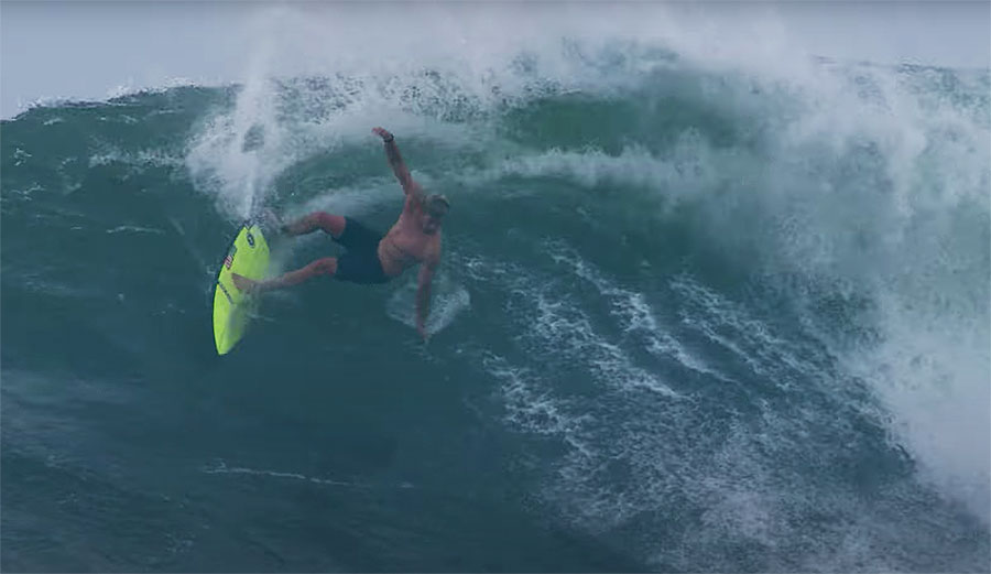 John John Florence surfing at North Shore