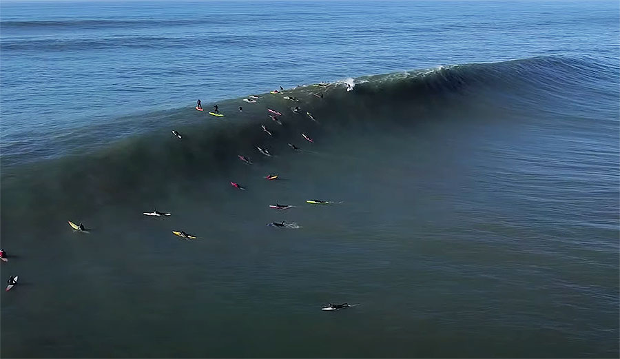 Big Wave surfing at Maverick's California