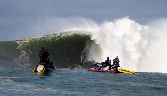 Peter Mel on a wave of a lifetime at Maverick's