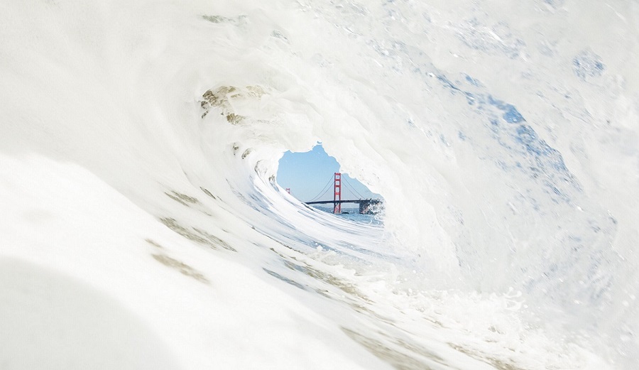 jack bober golden gate bridge through a barrel