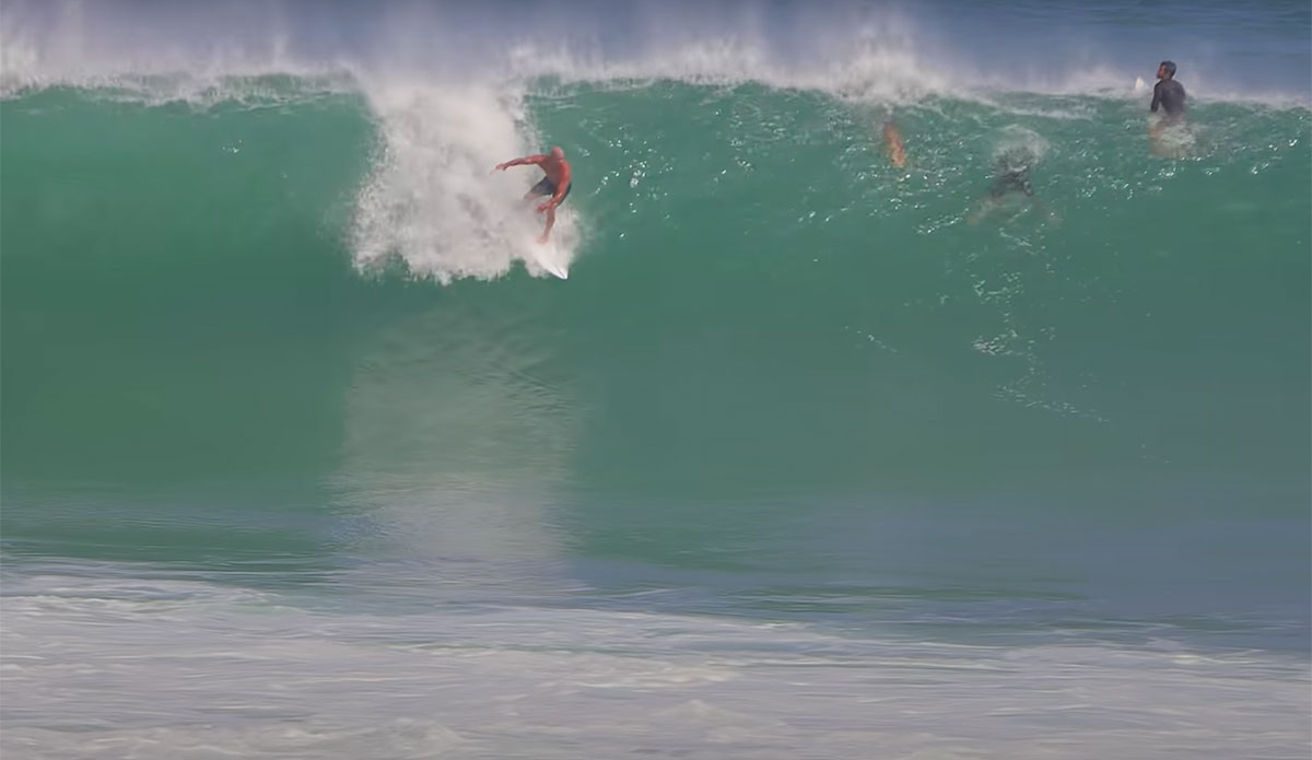 Kelly Slater surfing in Bali