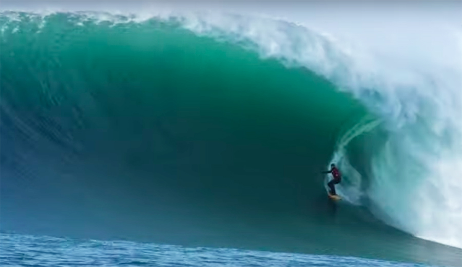 Surfer Peter Mel on the wave of the decade at Maverick's