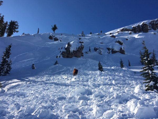 a look at the avalanche that buried Greg Weaver